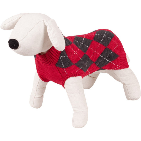 Happet Sveter cervený L-35cm