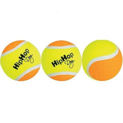 HIP HOP DOG HHD Tenisové lopticky farebné 6,5cm, (bal. 3ks)