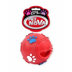 Pet Nova VIN BALL SNACK hračka pre psy lopta na maškrty 7,5cm