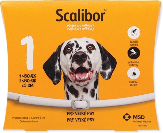 E-shop Scalibor SCALIBOR 65cm - antipar. obojok 6mes. úc