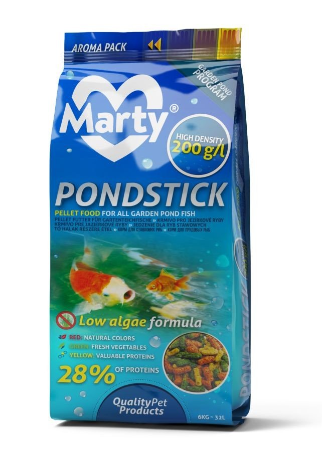 E-shop MARTY PondStick krmivo pre jazierkové ryby 32l/6kg