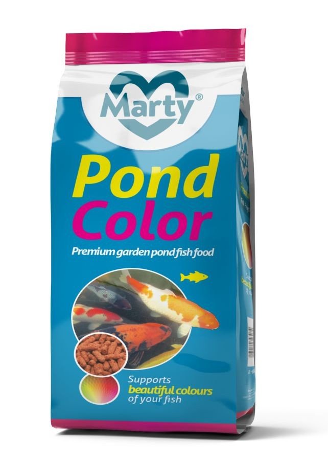 E-shop MARTY PondColor krmivo pre jazierkové ryby 8l/880g