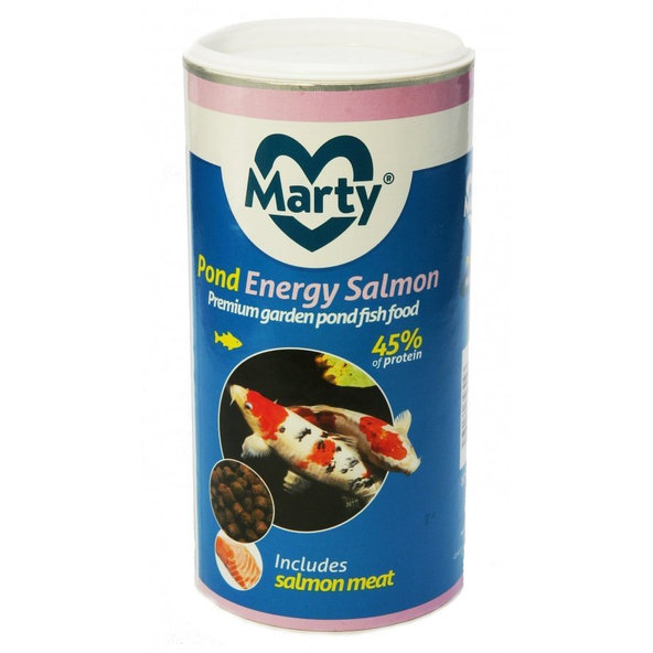 MARTY PondEnergy Salmon krmivo pre jazierkové ryby 1l/400g