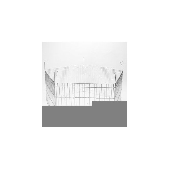 INTERZOO Ohrádka pre psov 105x80 cm 4-dielna