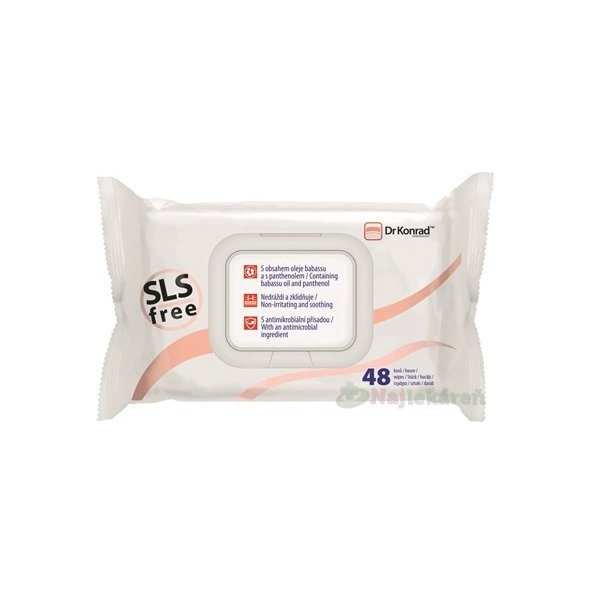 Dr Konrad Cutosan hypoalergénne vlhčené utierky 48ks