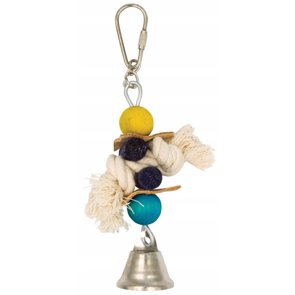 Beeztees Hracka pre papgája so zvoncekom 17 cm