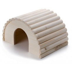 Drevene domceky Domcek iglu pre králika 30 x 17 x 22,5 cm