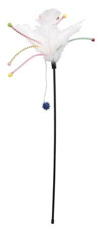 E-shop Trixie Playing stick with feathers, plastic, catnip, 41 cm