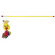 Trixie Playing rod with smiley, plastic/plush, catnip, 50 cm