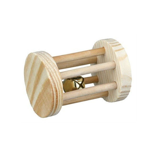 Trixie Playing roll, wood, ř 5 × 7 cm
