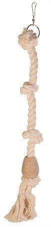 E-shop Trixie Climbing rope with wooden block, 60 cm/ř 23 mm