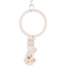 Trixie Rope ring with wooden block, ř 19 cm