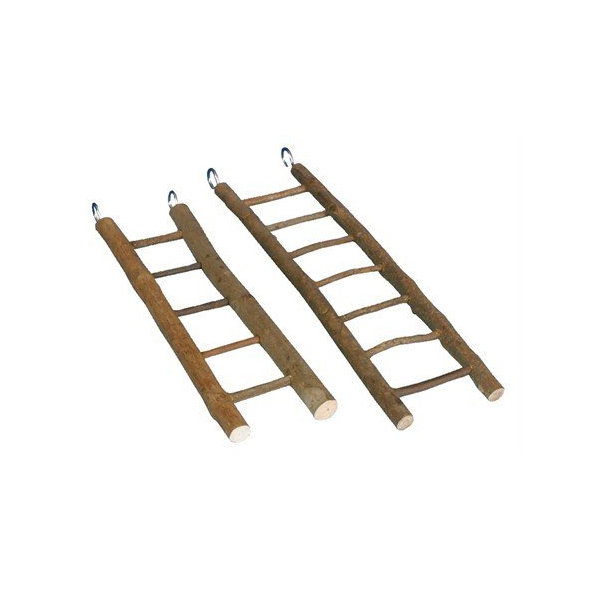 Trixie Ladder, bark wood, 5 rungs/26 cm