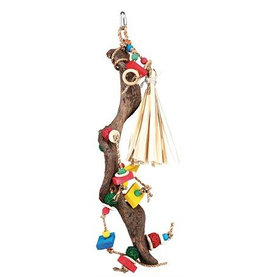 Trixie Natural toy, bark wood/rattan/sea grass/wood, 56 cm, multi coloured