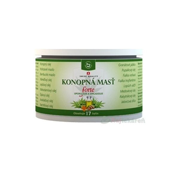 KONOPNÁ MASŤ forte 50ml