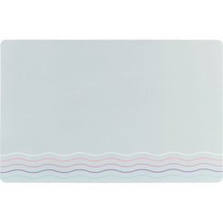 Trixie Place mat waves, 44 × 28 cm, grey