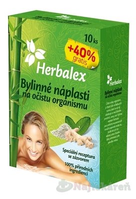 E-shop Herbalex Bylinné náplasti na očistu organizmu