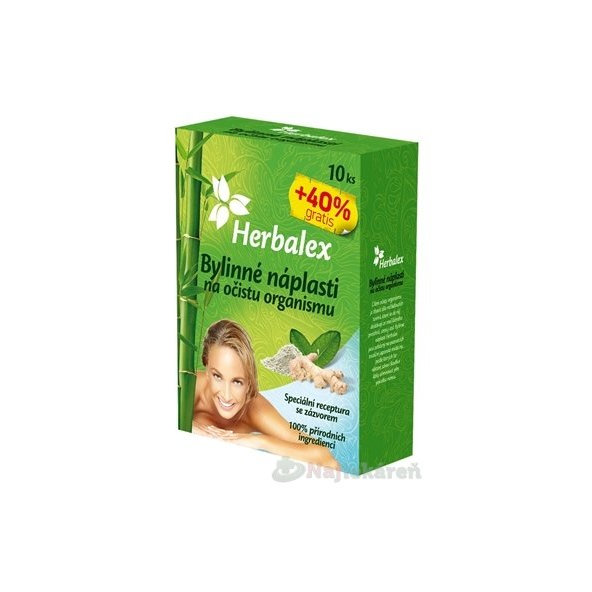 Herbalex Bylinné náplasti na očistu organizmu