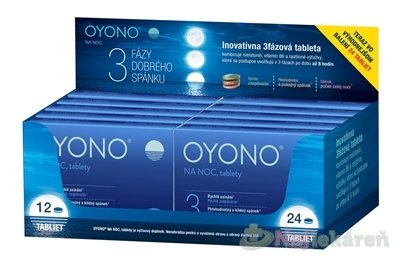 E-shop OYONO NA NOC, tablety (BARKETA) tbl 5x12 ks + 5x24 ks
