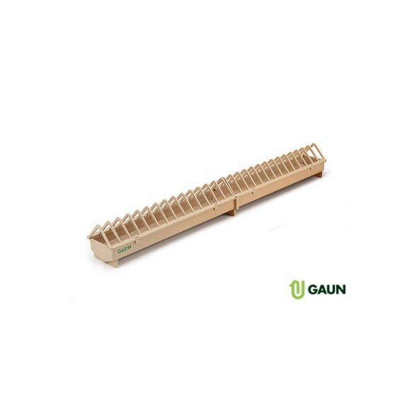 GAUN Krmítko pre hydinu 100cm na nožickách