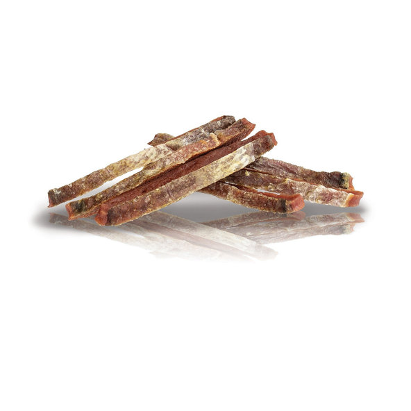 Maškrta KID DOG Lososové prúžky pre psy 250g