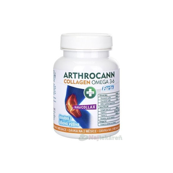 ANNABIS ARTHROCANN COLLAGEN Omega 3-6 Forte, 60 ks