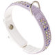 Ferplast LUX C20/35 COLLAR PURPLE-WHITE