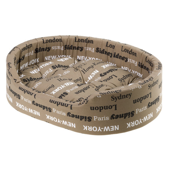 Ferplast DANDY 55 CUSH. BROWN CITIES