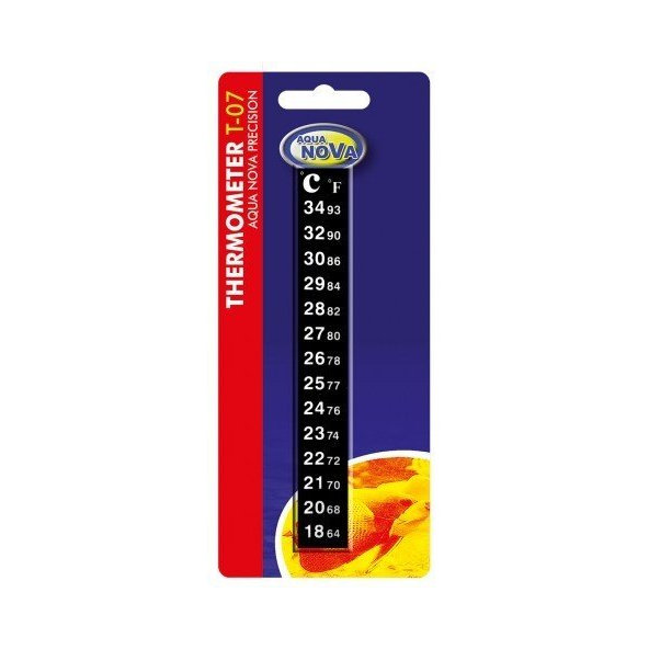 AQUA NOVA Teplomer akvarijný - nalepovací