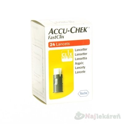 E-shop ACCU-CHEK FastClix Zásobník lancetový, 4x6 lanciet (24ks)