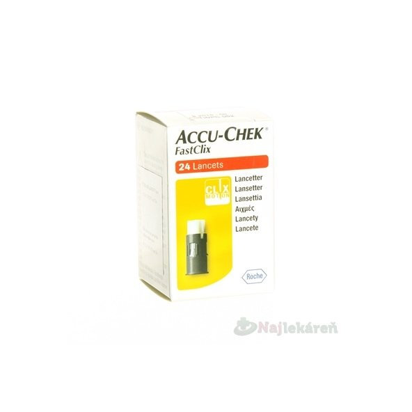 ACCU-CHEK FastClix Zásobník lancetový, 4x6 lanciet (24ks)