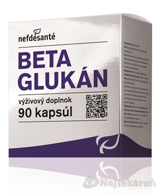 E-shop nefdesanté BETA GLUKÁN 100 mg