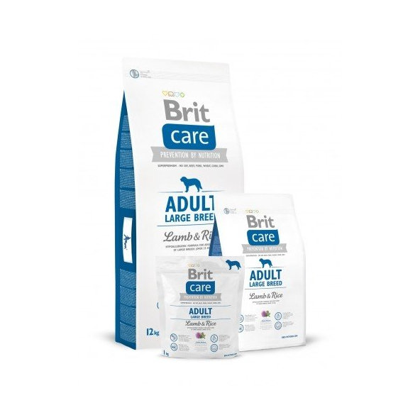 BRIT Care Brit Care Adult Large  Lamb & Rice 12 kg (tm.modrá)