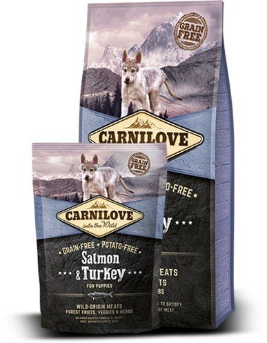 E-shop Carnilove Carnilove Salmon/Turkey for Puppies 12 k