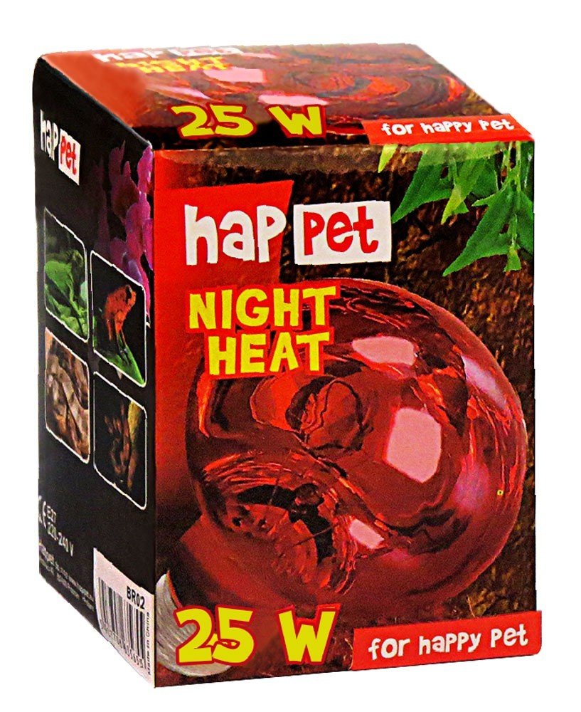 E-shop Happet NIGHT HEAT UVA nočná žiarovka do terária 25W