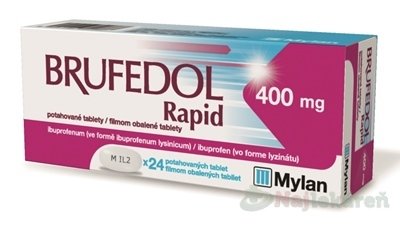 E-shop Brufedol Rapid 400 mg na bolesť a horúčku 24 tbl