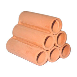 Happet Pyramída TRUBKY 7cm hnedé - keramická dekorácia do akvária