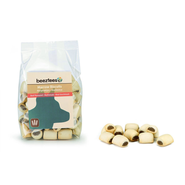 Beeztees Keksy rolky plnené hovadzím 400g