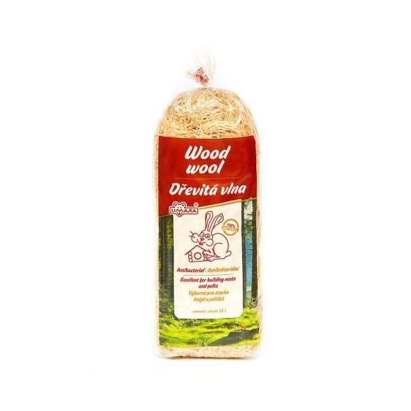 Limara drevitá vlna pre zvieratá 15L
