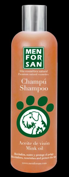 E-shop MEN FOR SAN šampón s norkovým olejom pre psy 300ml