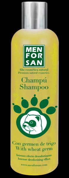 E-shop MEN FOR SAN šampón s pšeničnými klíčkami pre fretky 300ml