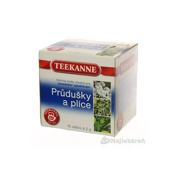 TEEKANNE BČ Priedušky a pľúca, 10x2g