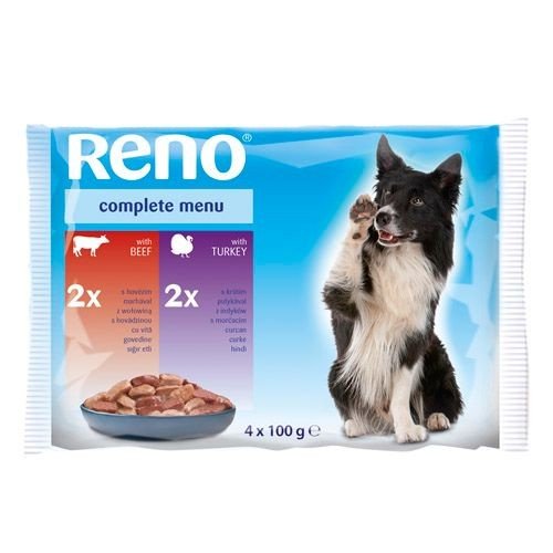 E-shop Reno RENO - kapsicky pre psa 4x100g