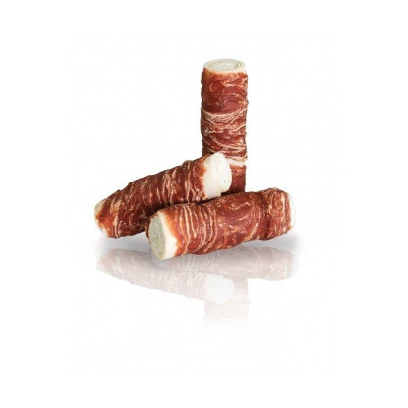 Maškrta pre psy KID DOG Hovädzí steak na byvolej tyčinke 20mm/8cm - 250g