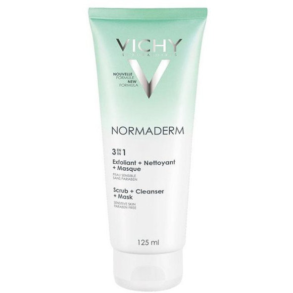 VICHY Normaderm 3v1 Cleanser na čistenie pleti 125ml