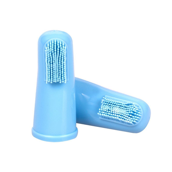 Happet Zubná kefka na prst mäkká