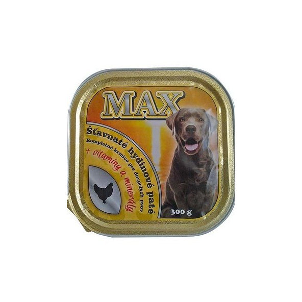 Rexo MAX - hydina - vanicka pre psa 300g