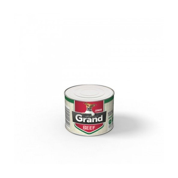Grand - konzervy GRAND deluxe štenatá 180g  100% HOVADZIE