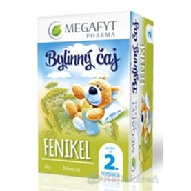 MEGAFYT Bylinný čaj FENIKEL pre deti, 20x1,5g