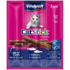 Vitakraft VK Cat stick min.cod+tuna 3ks/20